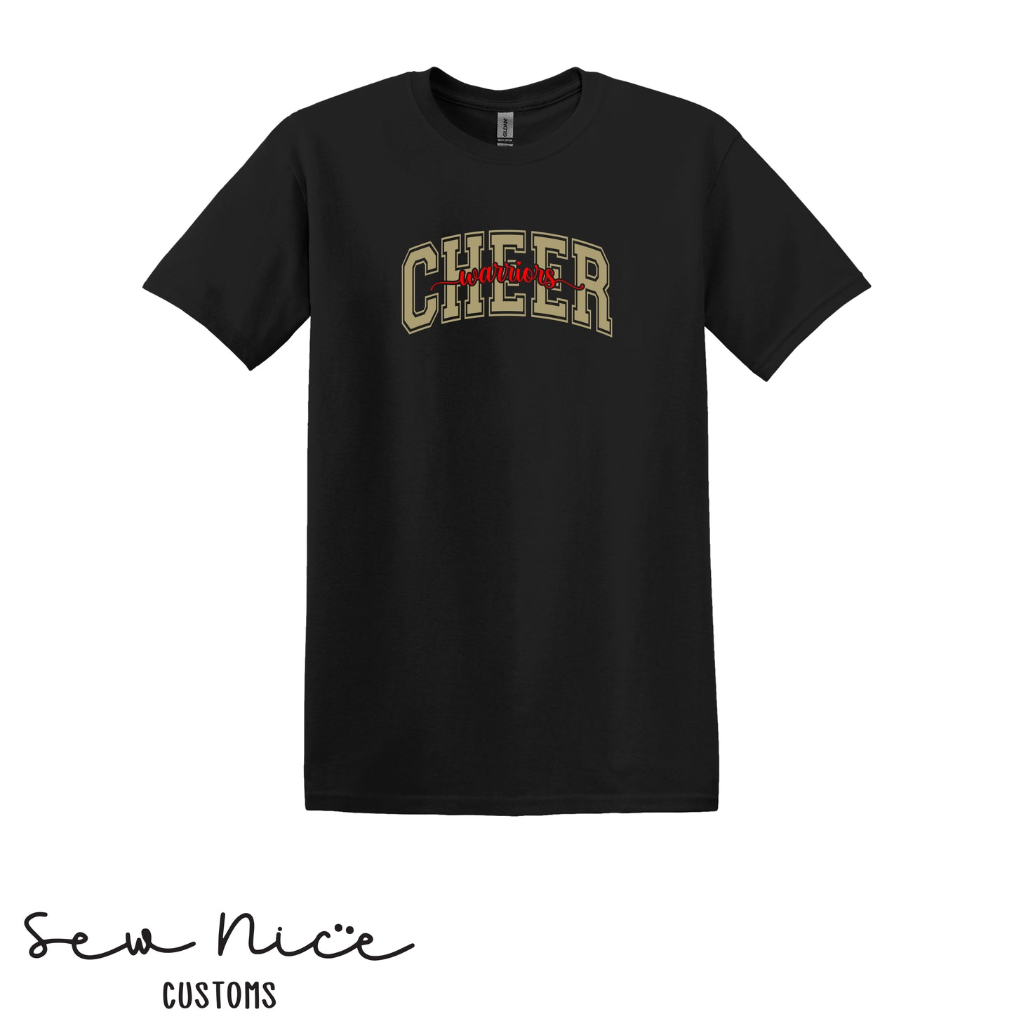 CHEER Warriors Script- Unisex Adult/Youth T-Shirt- FPW CHEER