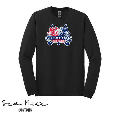GO Wolfpack Field Hockey Unisex Adult/Youth Long Sleeve Shirt