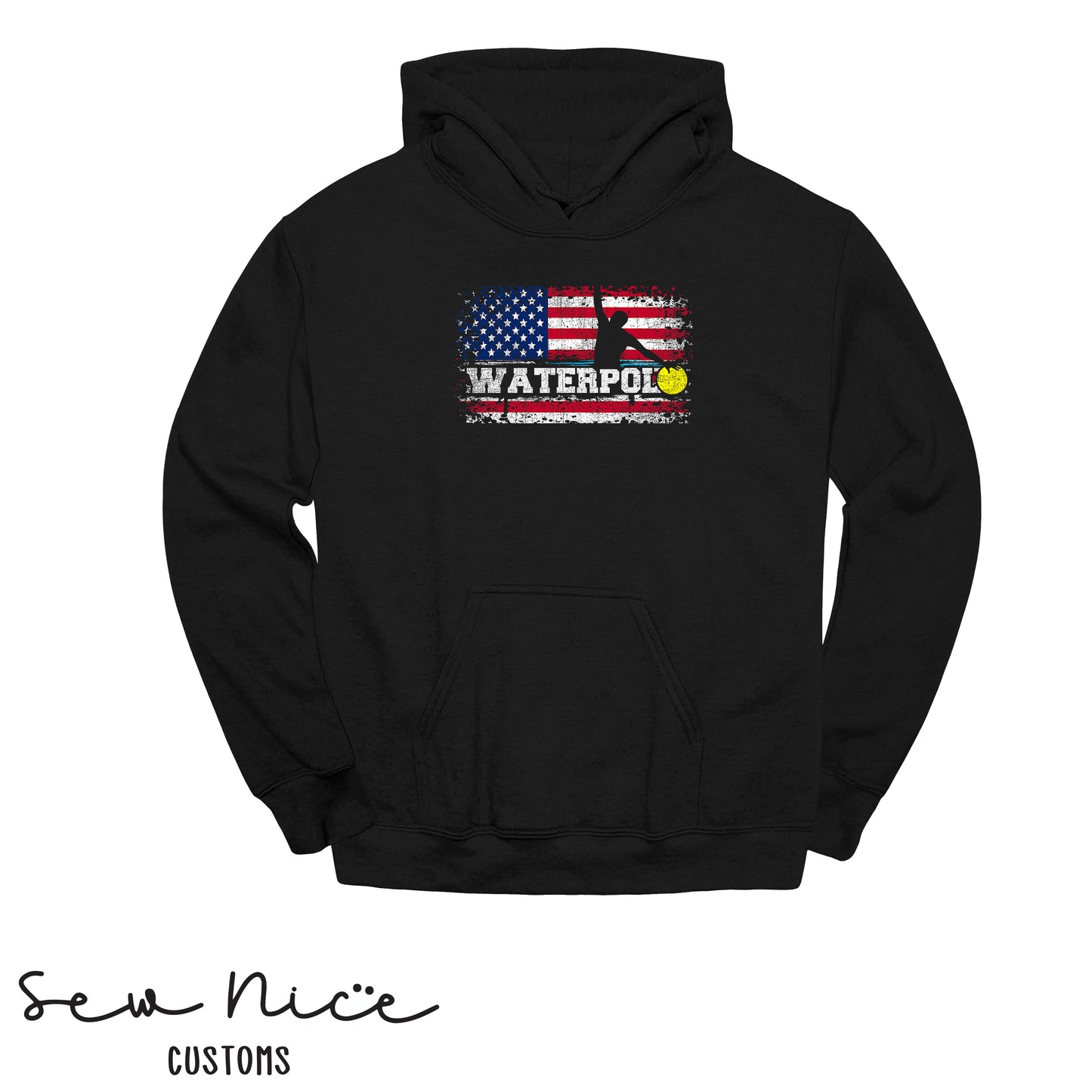 FHS American Flag Water Polo - Unisex Adult/Youth Hoodie