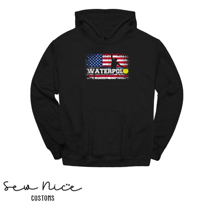 FHS American Flag Water Polo - Unisex Adult/Youth Hoodie