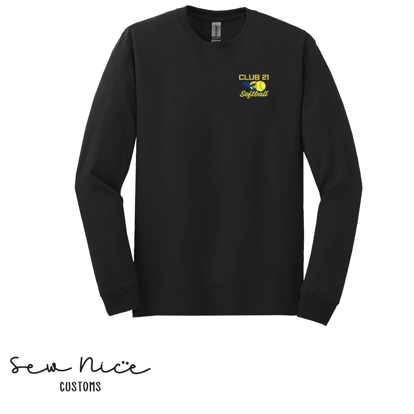 Clu 21 Softball- Unisex Adult/Youth Long Sleeve Shirt