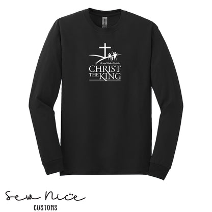 Christ The King Logo- Long Sleeve Shirt