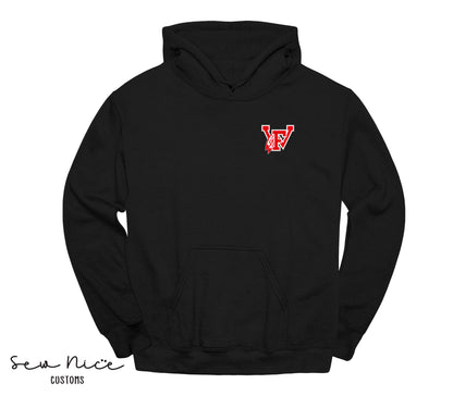 Embroidered 12U Logo- Adult/Youth Unisex Hoodie