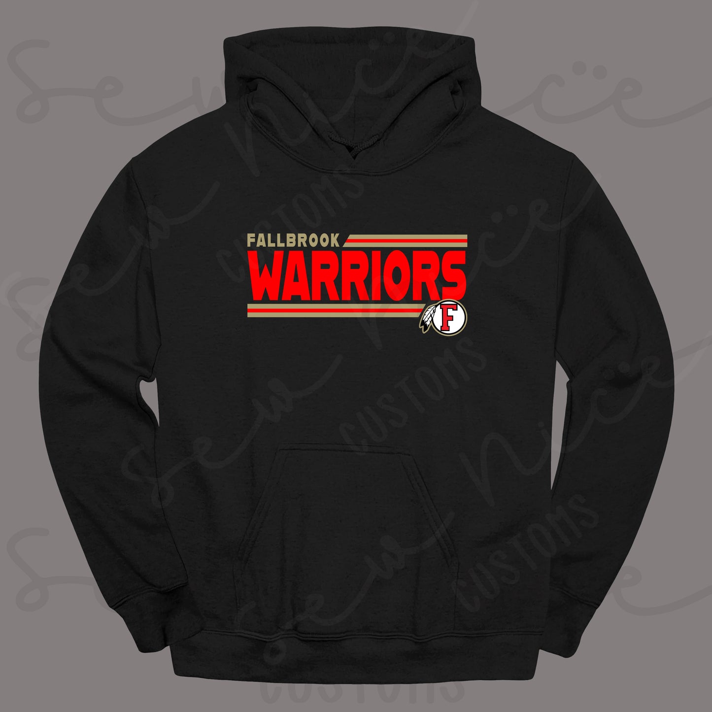 Warrior Lines -Hoodie