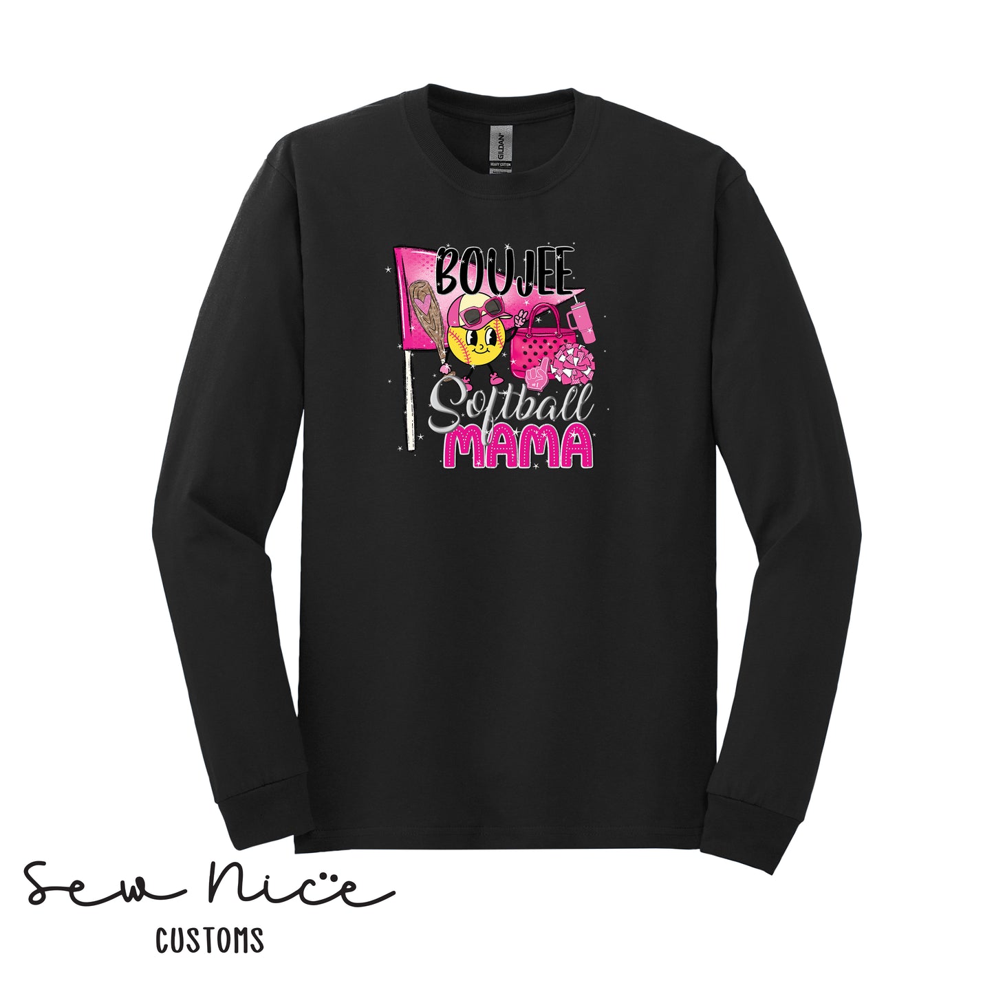 Boujee Mama- Unisex Adult/Youth Long Sleeve Shirt