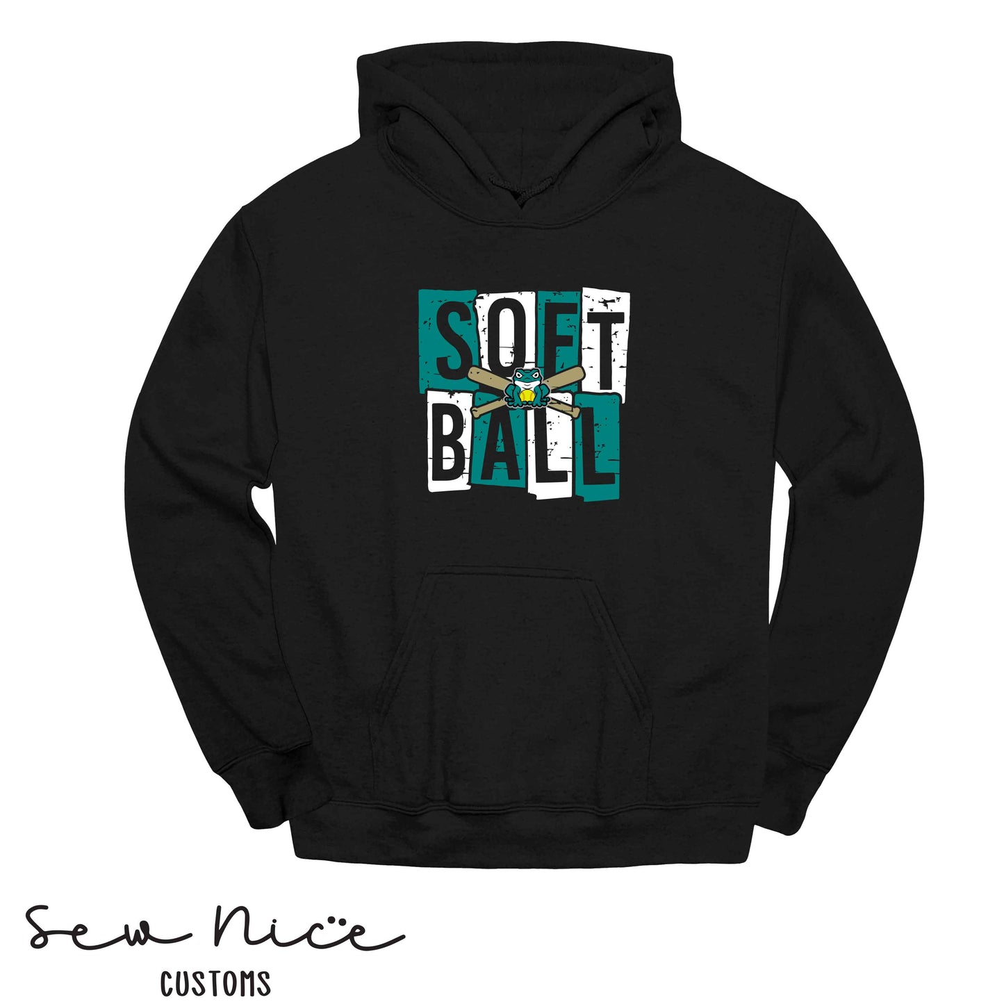 Guajome Block Softball- Unisex Adult/Youth Hoodie