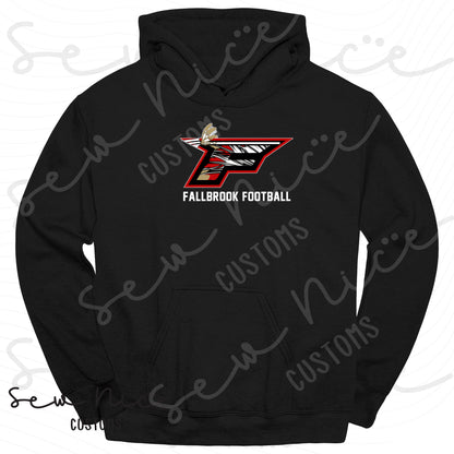F Football Logo Unisex Hoodie