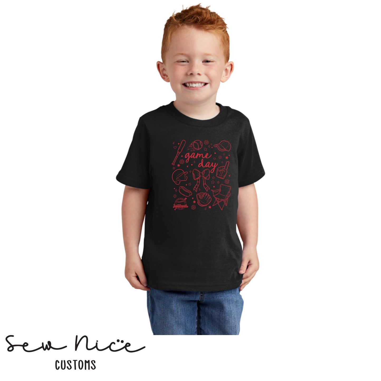 FYB Doodle Game Day- Unisex TODDLER Shirt