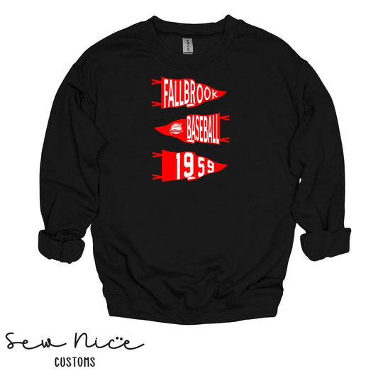 FYB Flag Trio- Unisex Cotton Crewneck Sweatshirt
