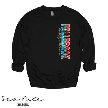 Fallbrook Serape Side Design- Unisex Adult/Youth Crewneck Sweatshirt