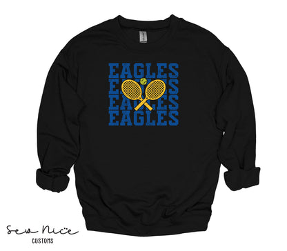 SP Eagles Stacked- Unisex Adult/Youth Crewneck Sweatshirt
