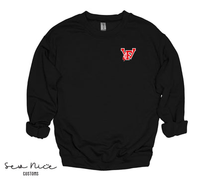 Embroidered FW Youth Logo - Adult/Youth Crewneck
