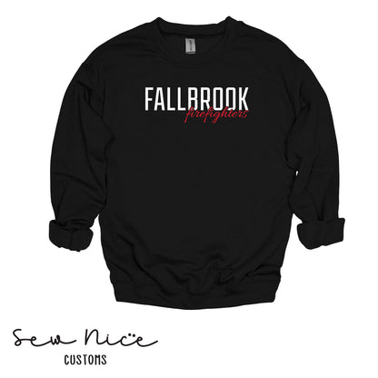 Fallbrook Firefighters- Crewneck Sweatshirt