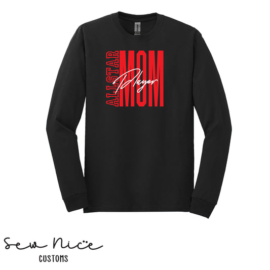 FYB All Star Mom- Unisex Cotton Long Sleeve Shirt