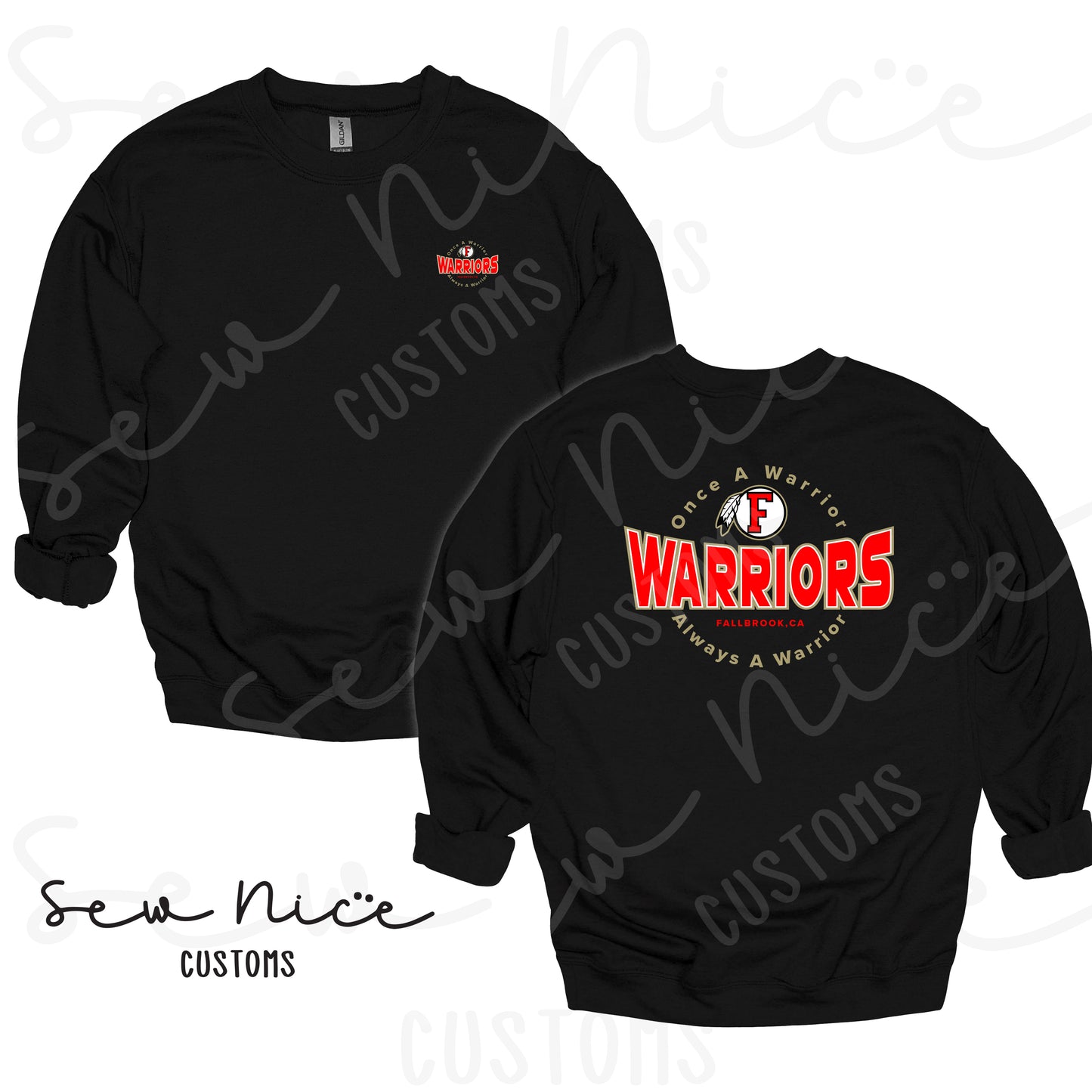 Circle Warriors- Crewneck Sweatshirt