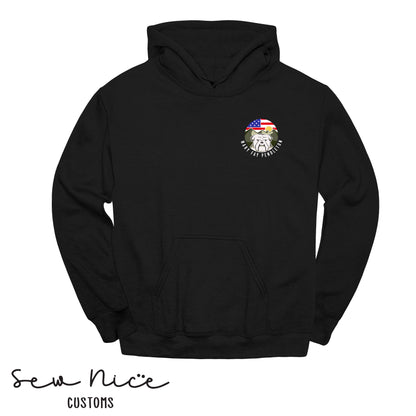 Embroidered-Mary Fay Logo Hoodie