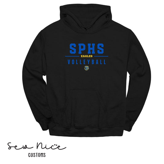 SPHS Eagles Volleyball Adult/Youth Unisex Hoodie