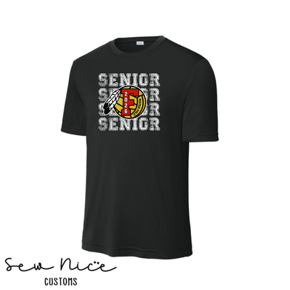 FHS Water Polo Stacked SENIOR 2026- Unisex Adult/Youth Dri Fit Shirt
