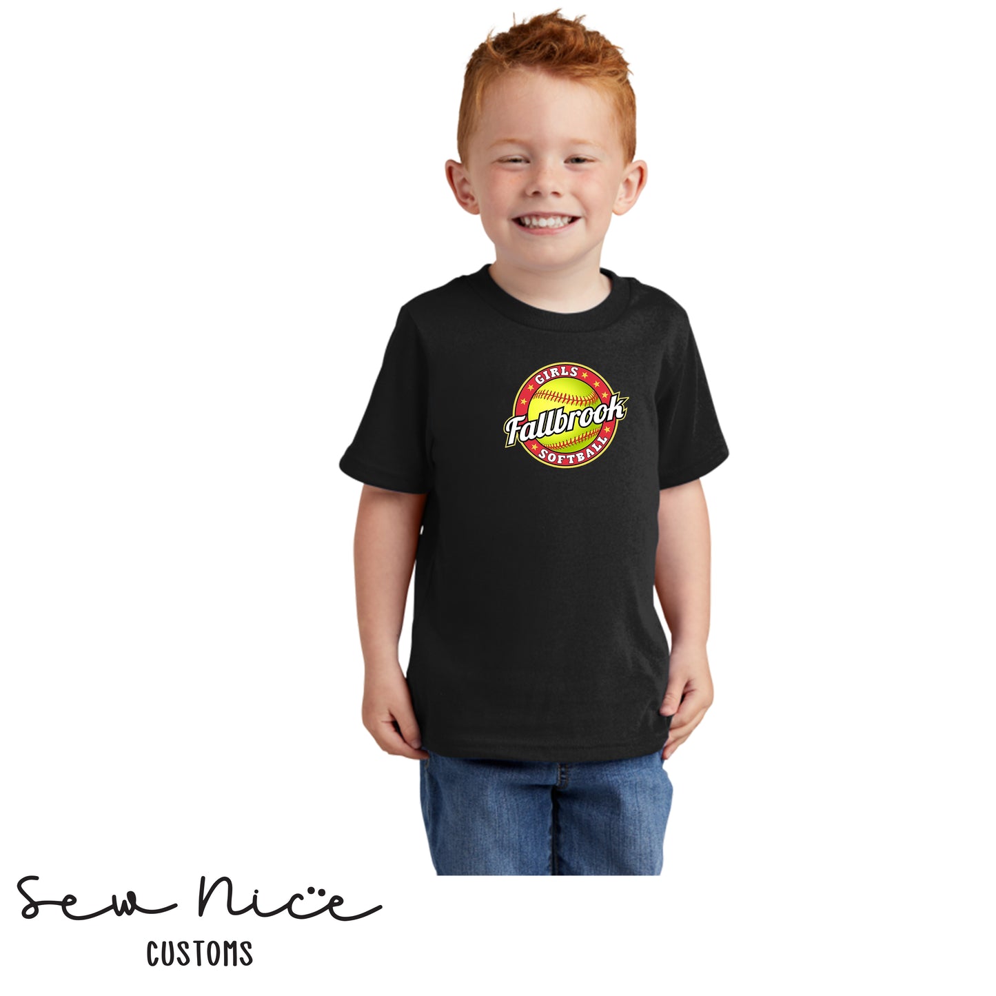 Fallbrook Girls Softball Logo- Unisex TODDLER Shirt
