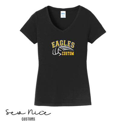 SP Eagles CUSTOM- Ladies V-Neck Shirt