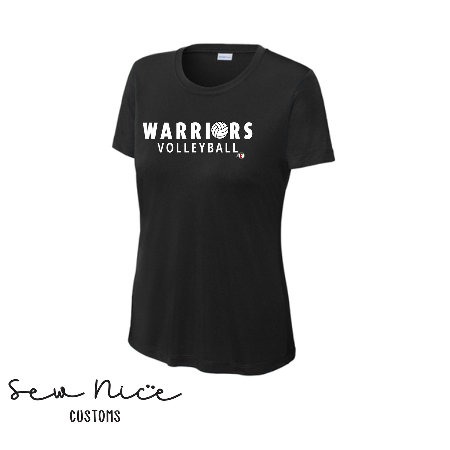 Warriors Ball Volleyball- Ladies Dri Fit Shirt