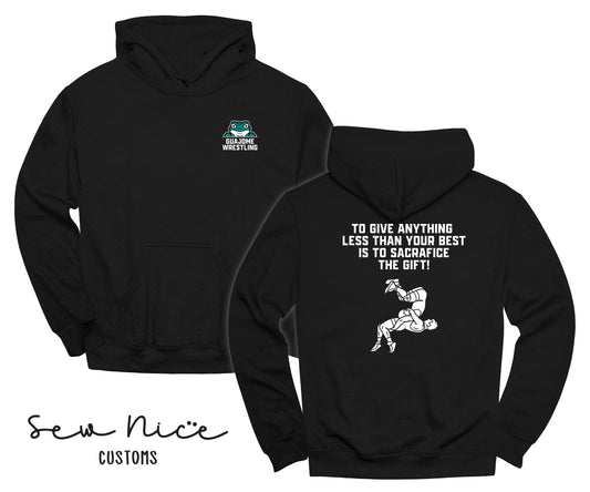 Guajome Wrestling Quote Design- Unisex Adult/Youth Hoodie