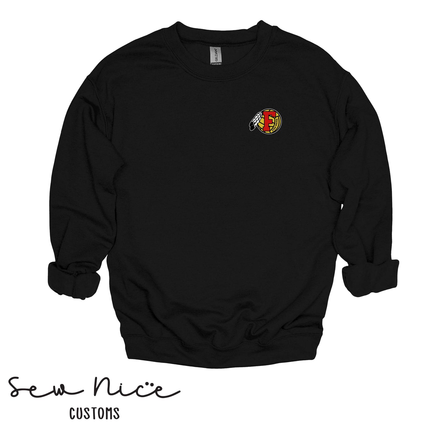 FHS Water Polo Logo- Unisex Adult/Youth Crewneck Sweatshirt