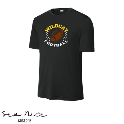 Sullivan Football Paw Prints- Unisex Adult/Youth Dri Fit Shirt