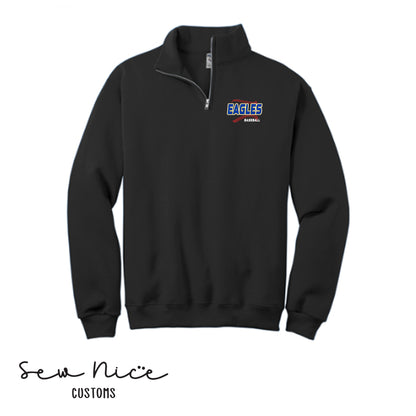 EAGLES Seam Design- Unisex Adult/Youth 1/4 Zip