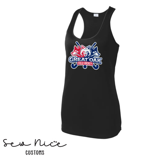 GO Wolfpack Field Hockey Ladies Dri Fit Tank Top
