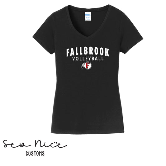Fallbrook Arch Volleyball - Ladies V-Neck