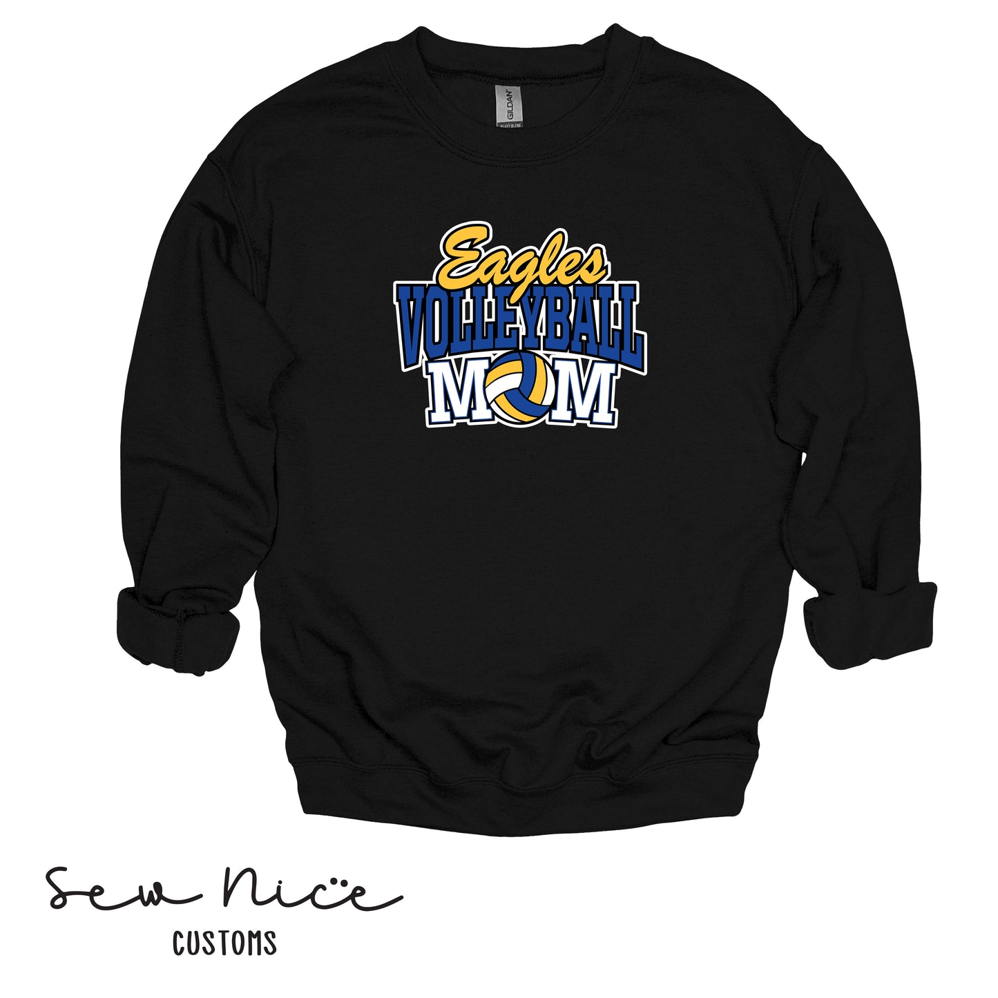 SP Eagles Volleyball MOM- Unisex Crewneck Sweatshirt