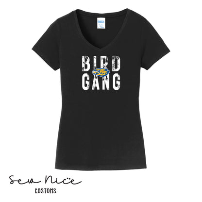 SP Bird Gang Ladies V-Neck Shirt