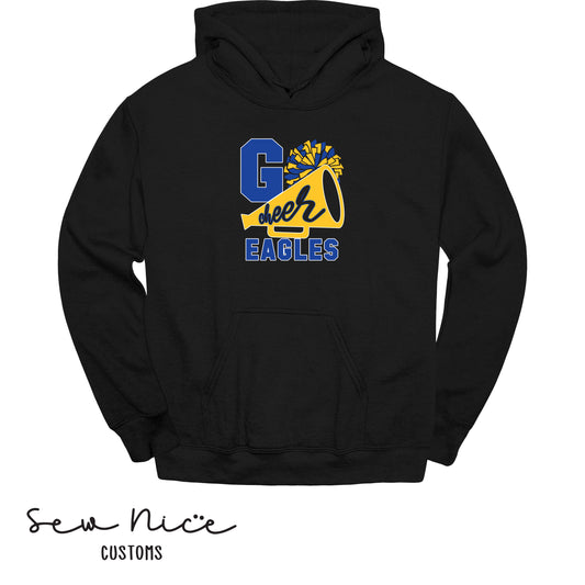 GO CHEER Eagles- Unisex Adult/Youth Hoodie