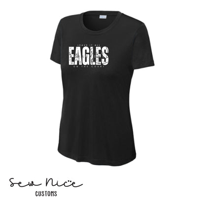 SP Eagles Volleyball-Leave It All On The Court-Ladies Dri Fit Shirt