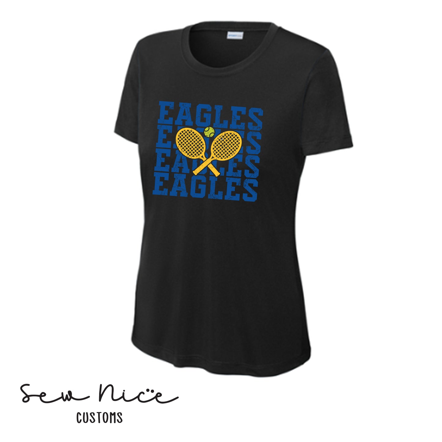 SP Eagles Stacked-  Ladies Dri Fit Shirt
