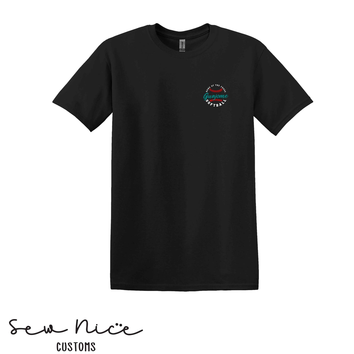 Guajome Circle Softball- Unisex Adult/Youth T-Shirt