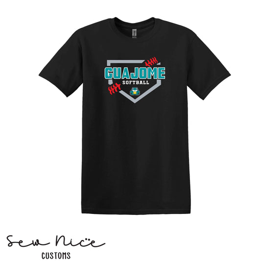 Guajome Softball Plate- Unisex Adult/Youth T-Shirt