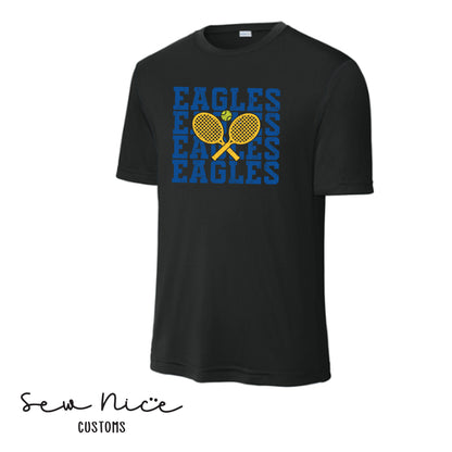 SP Eagles Stacked- Unisex Dri Fit Shirt