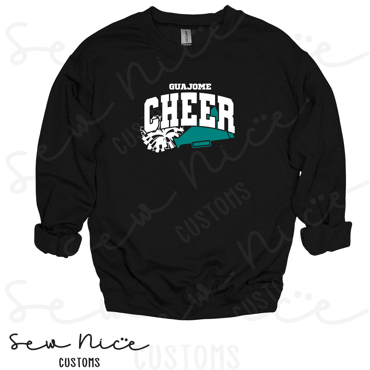 Guajome Megaphone Design- Crewneck Sweatshirt