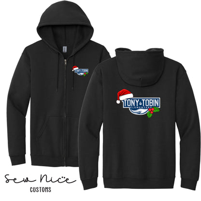 Tony Tobin Holiday- Unisex Adult/Youth Full Zip Hoodie