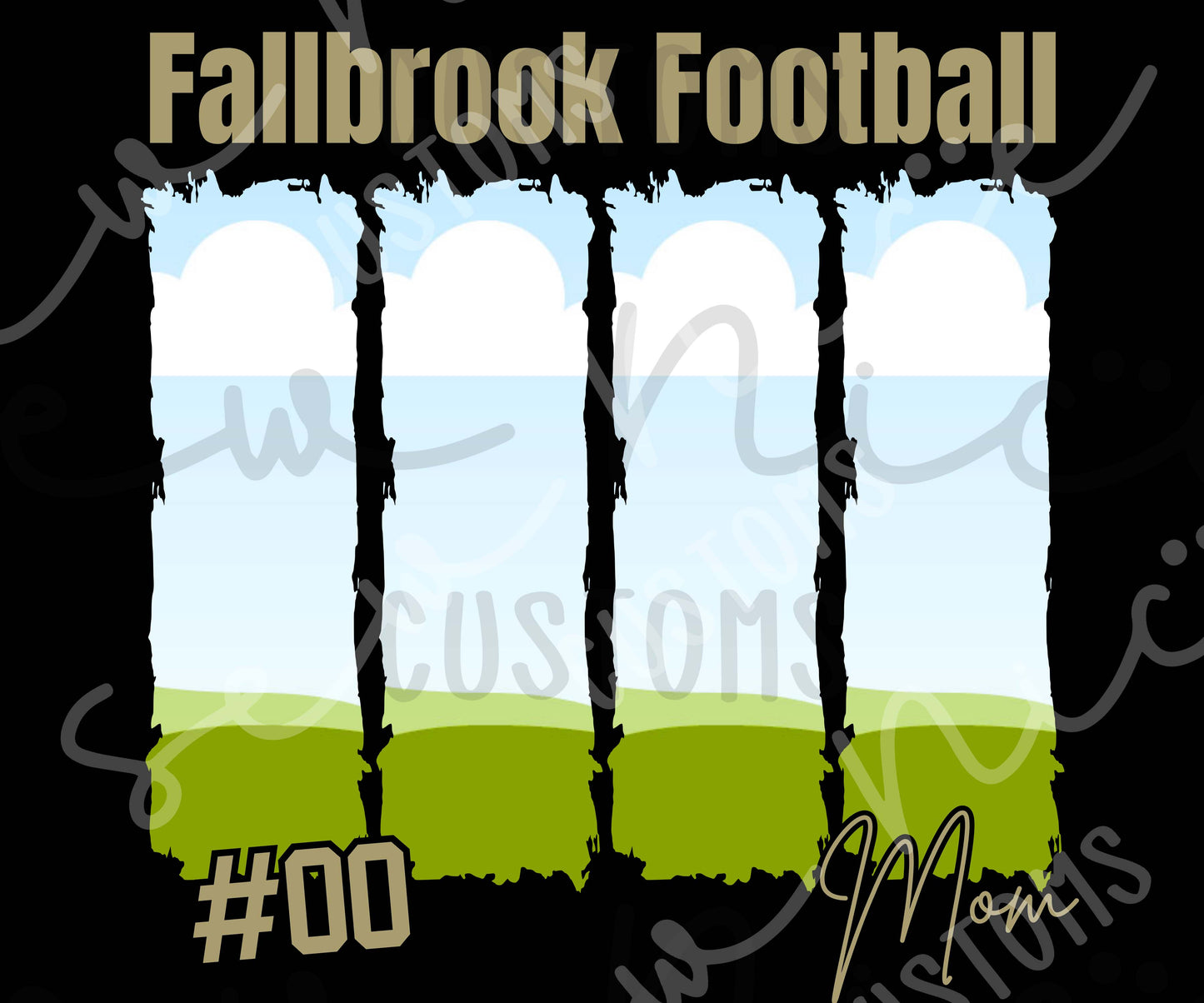 Custom Photo Fallbrook Football