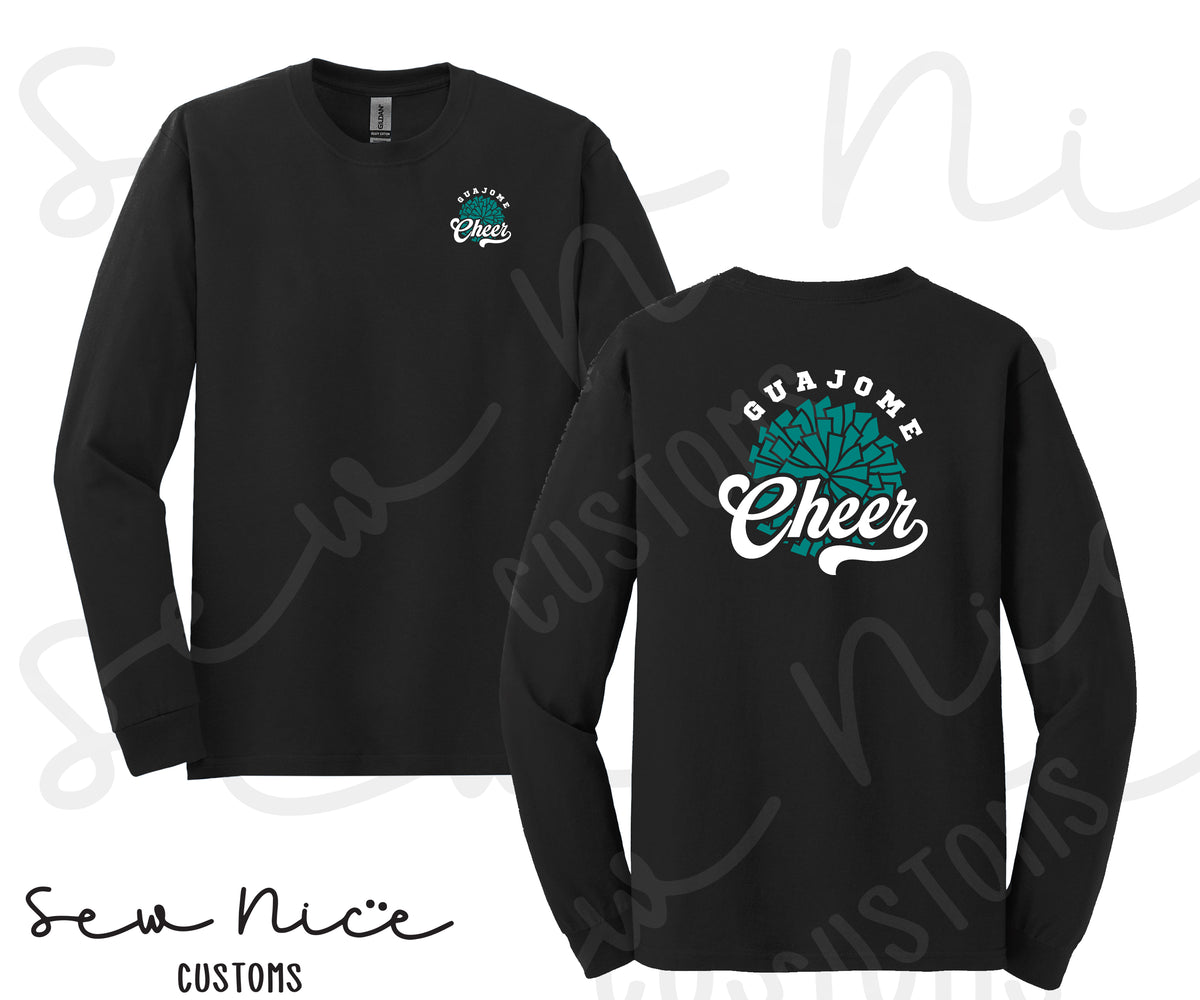 Guajome Pom Pom Cheer-Long Sleeve Shirt