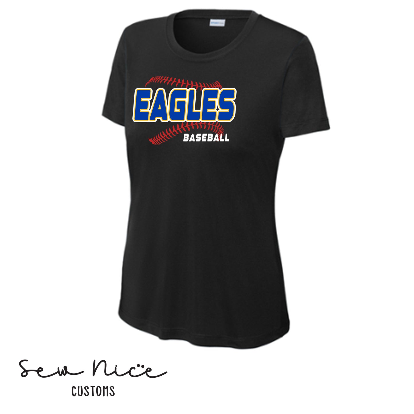 EAGLES Seam Design- Ladies Dri Fit Shirt