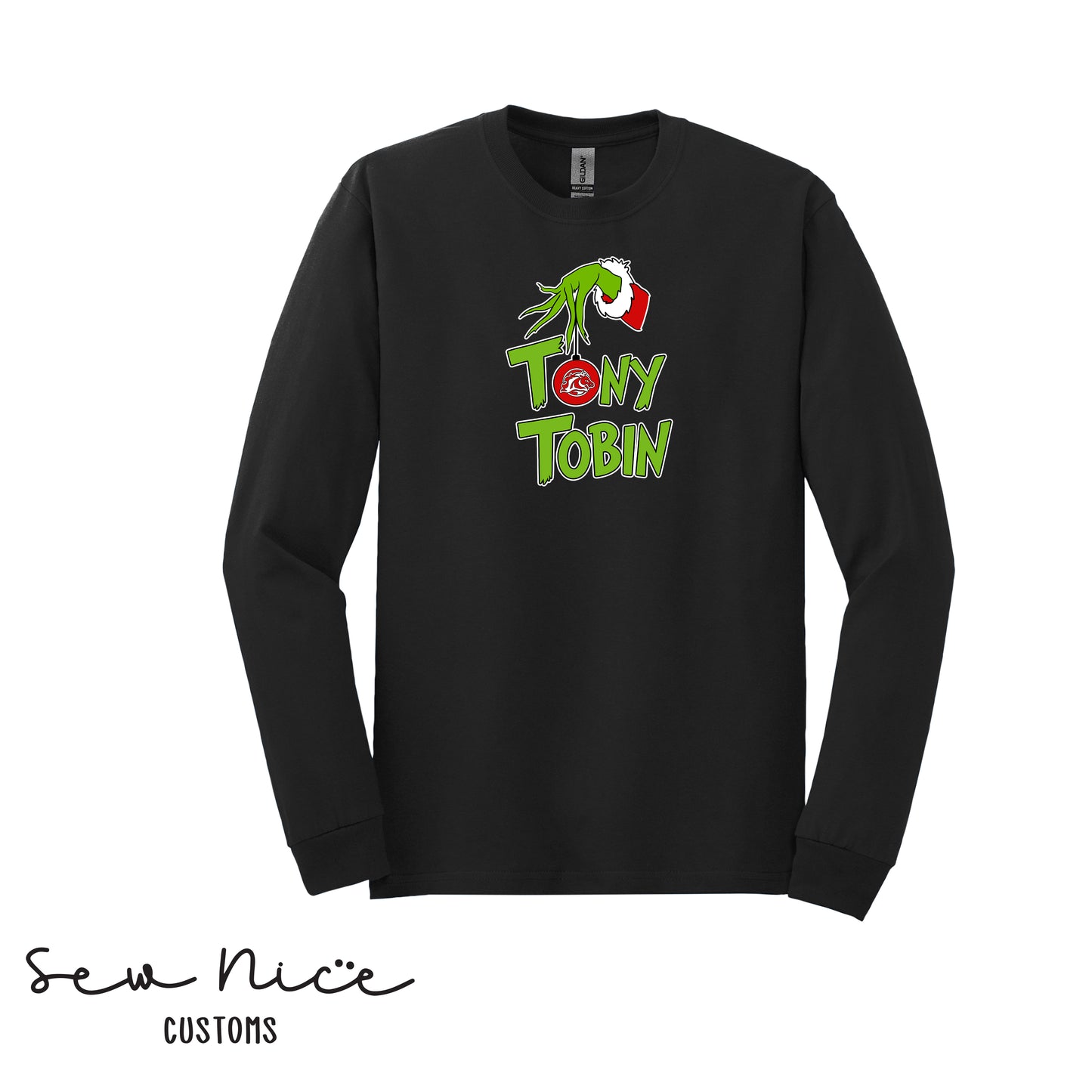 Tony Tobin Grinch- Unisex Adult/Youth Long Sleeve