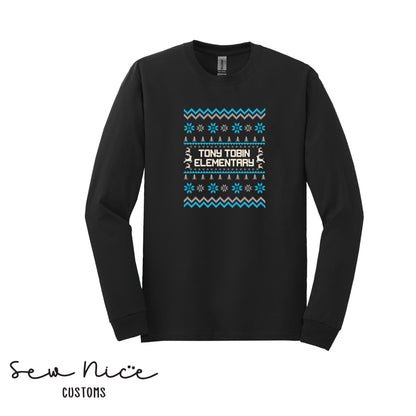 Tony Tobin Winter Sweater- Unisex Adult/Youth Long Sleeve Shirt