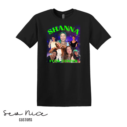 Shanna F*@k Cancer Collage Unisex Adult T-Shirt