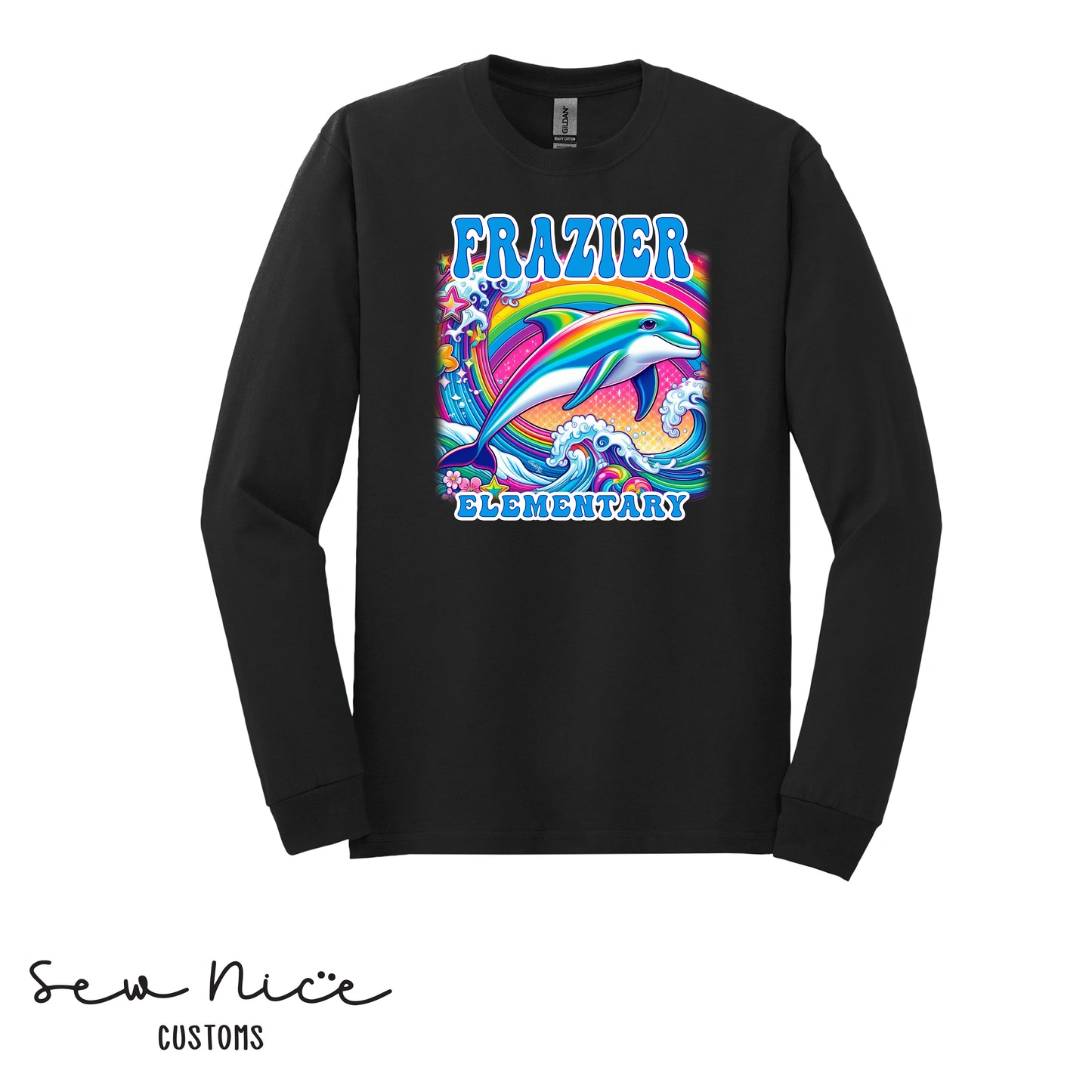 Frazier-LISA FRANK Design- Unisex Long Sleeve Shirt