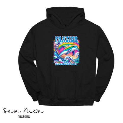 Frazier- LISA FRANK Design- Unisex Adult/Youth Hoodie