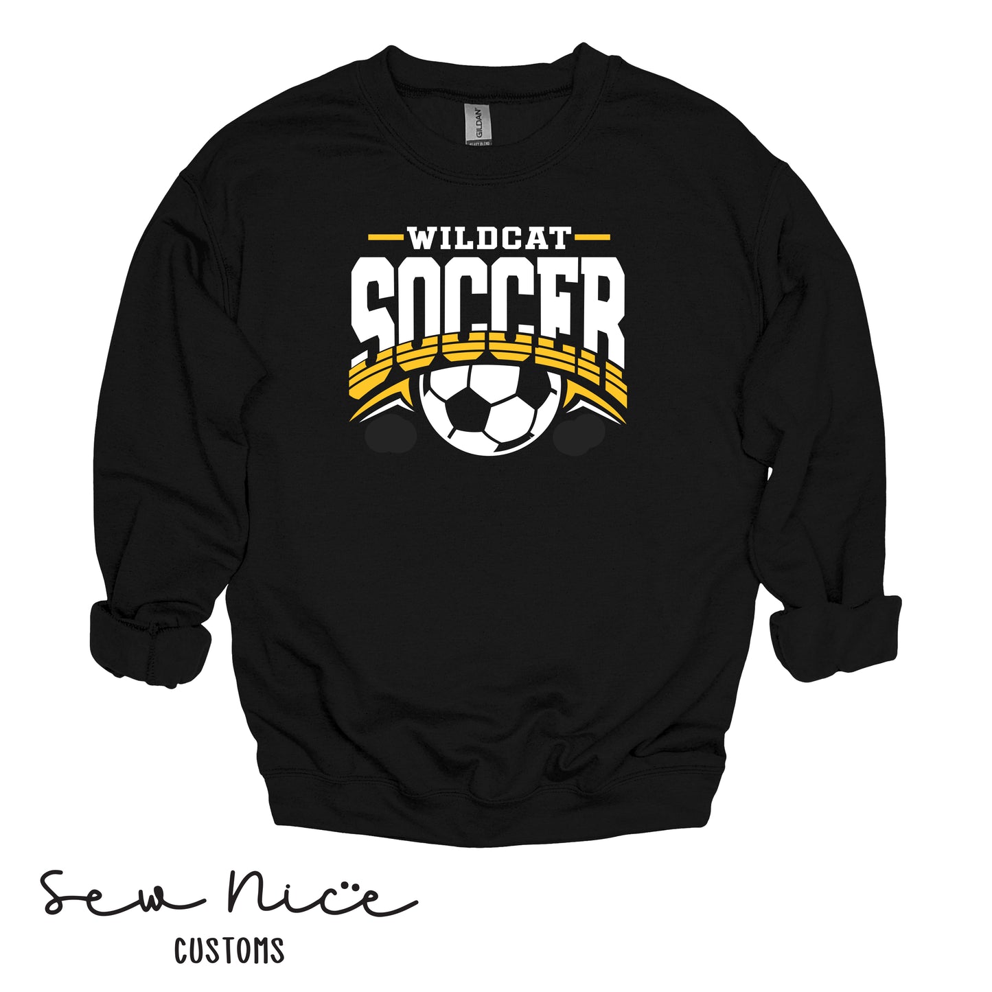 YOUTH Wildcat Soccer - Crewneck Sweatshirt
